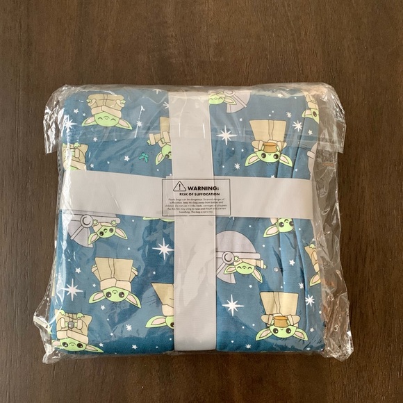 Little Sleepies Star Wars Grogu Cloud Blanket Limited Edition - Picture 2 of 2